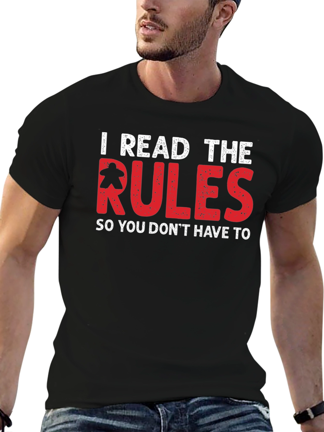 I Read The Rules Board Game T-Shirt