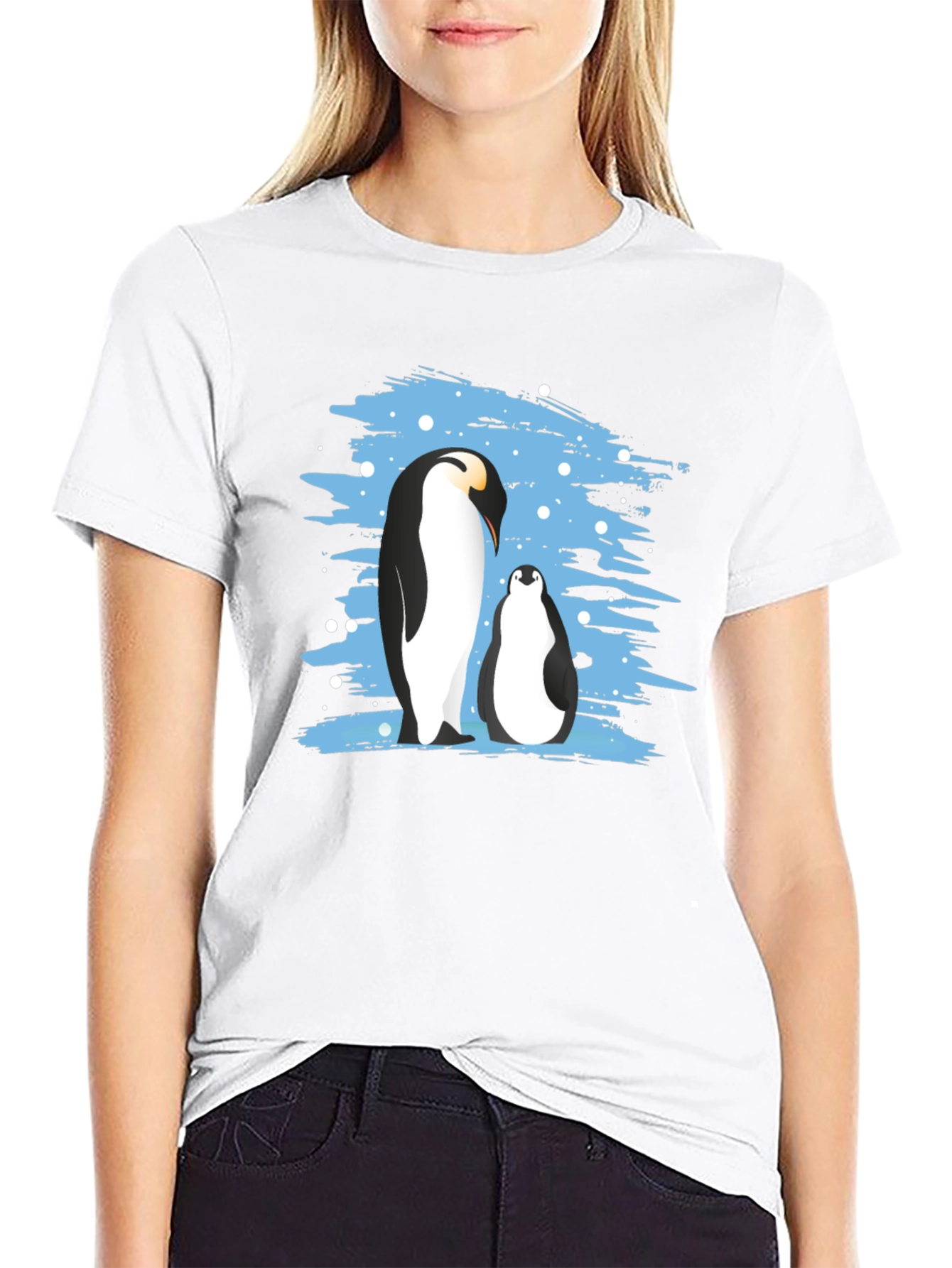 Penguin Family Graphic Tee - Unisex