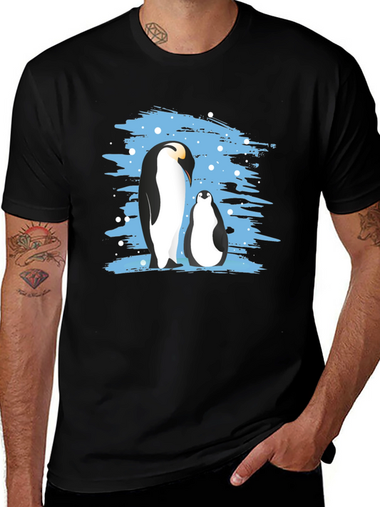 Penguin Family Graphic Tee - Unisex