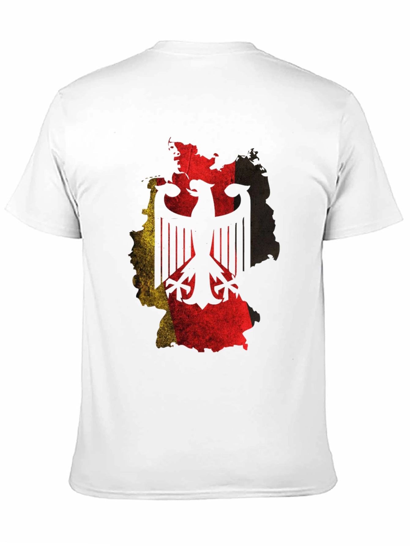Germany Flag Eagle T-Shirt - Black Graphic Tee
