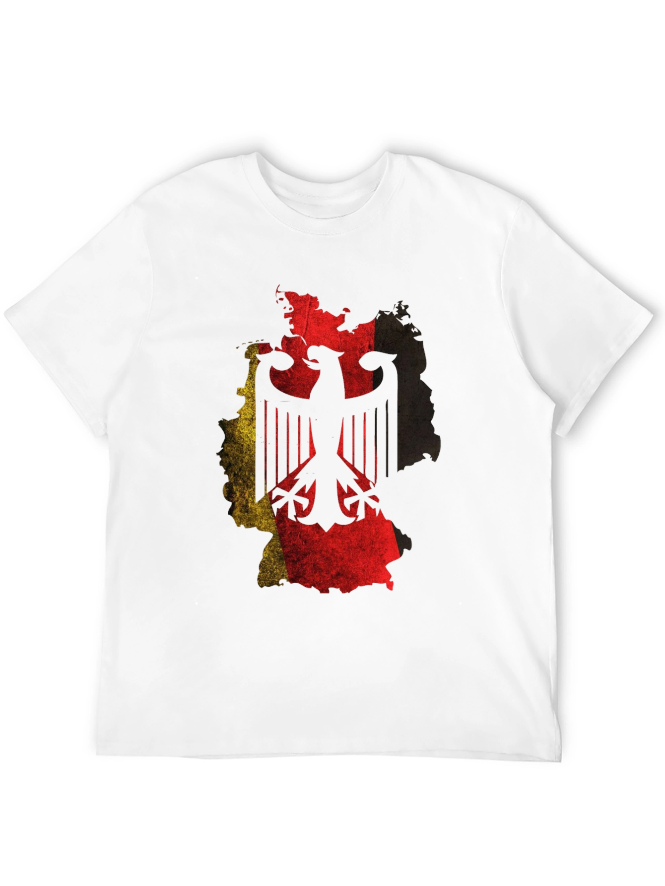 Germany Flag Eagle T-Shirt - Black Graphic Tee