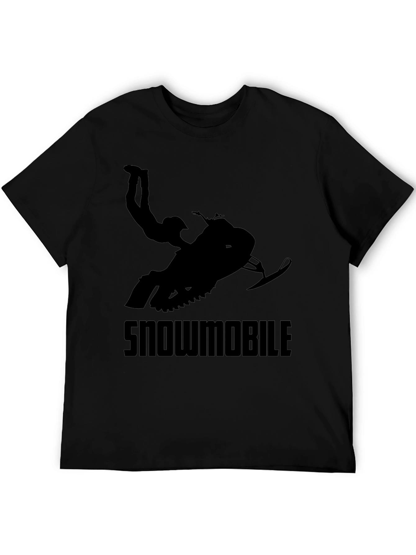 Snowmobile Stunt Graphic T-Shirt