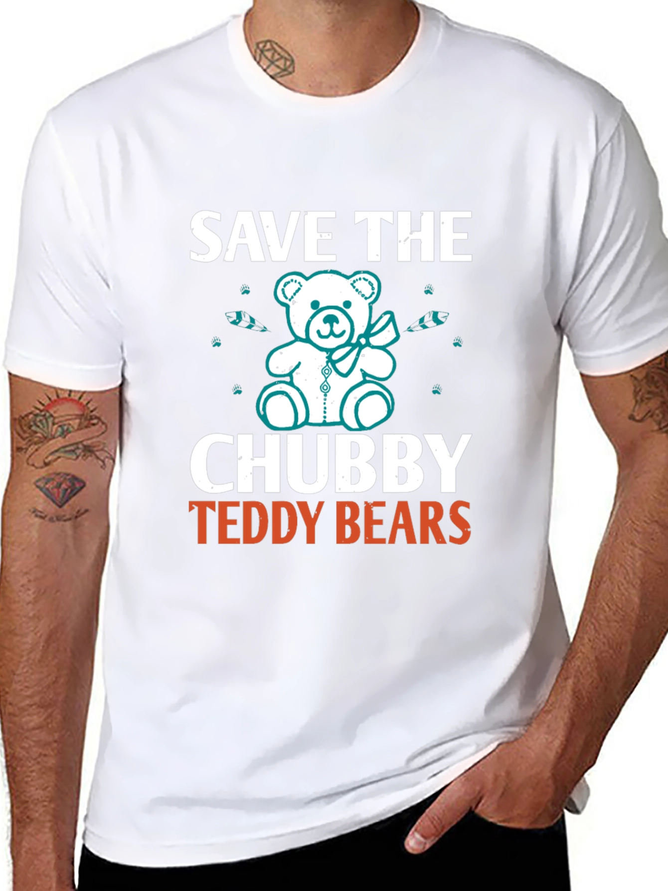 Save the Chubby Teddy Bears T-Shirt