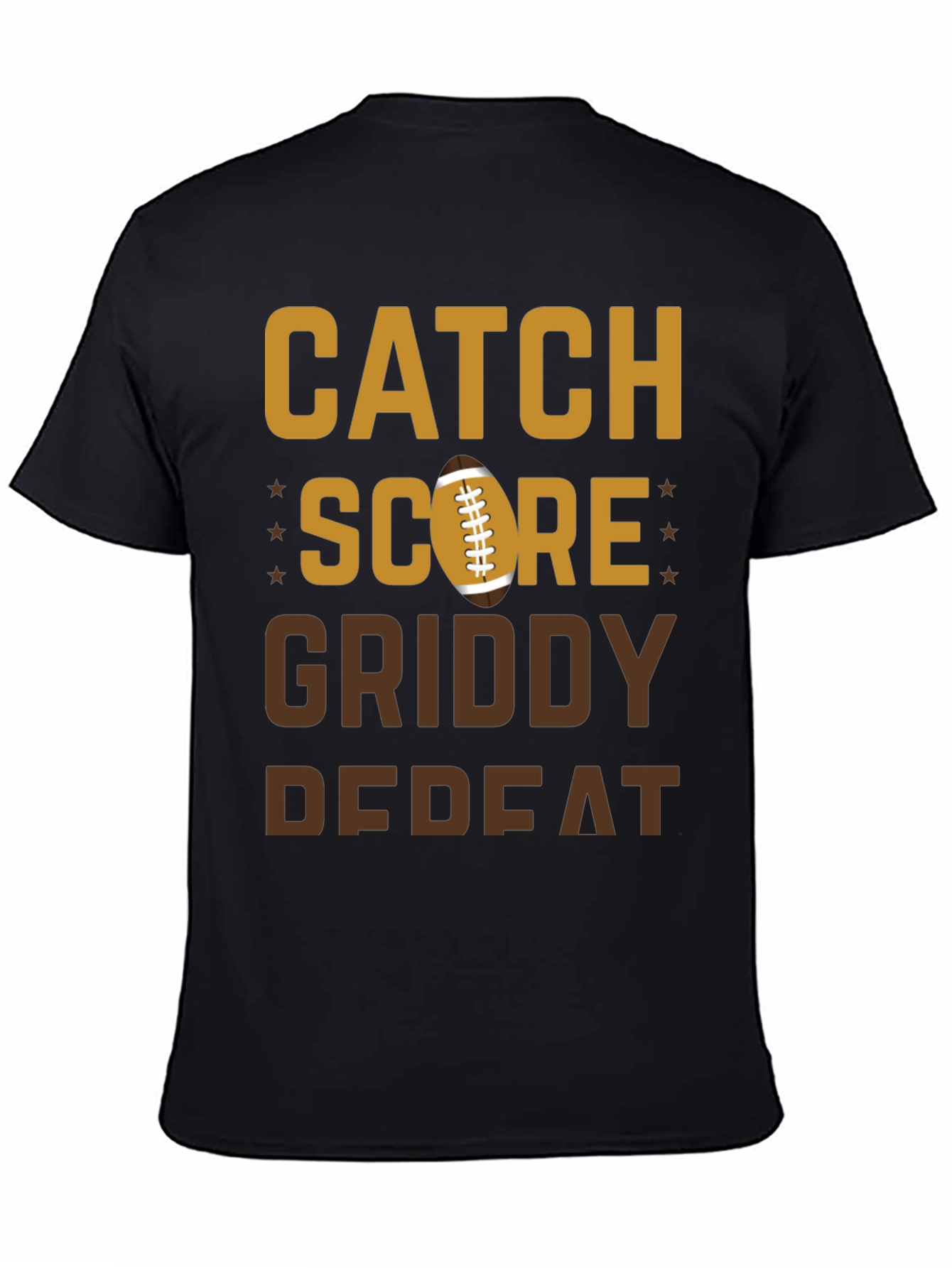 Catch Score Football Graphic T-Shirt