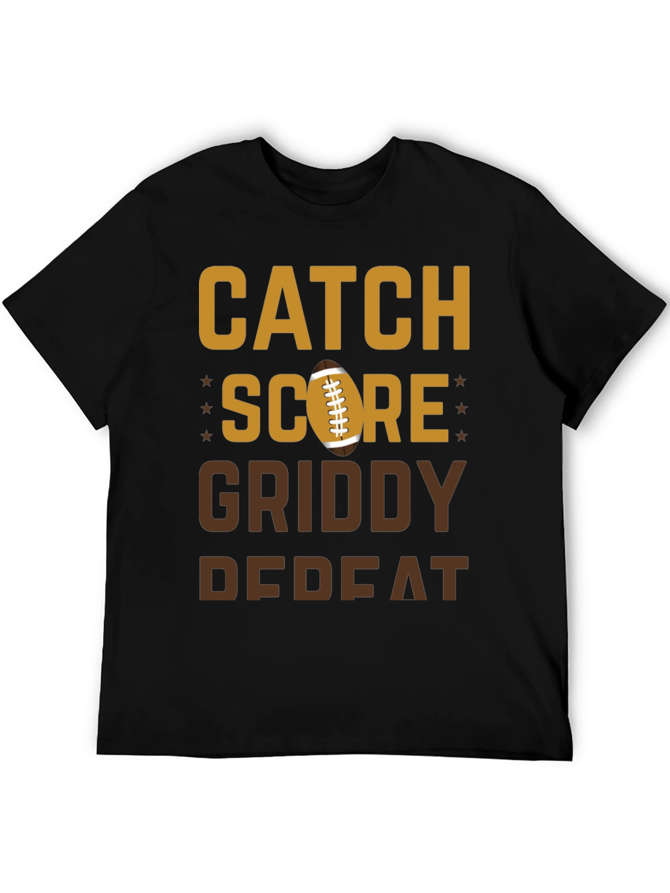 Catch Score Football Graphic T-Shirt