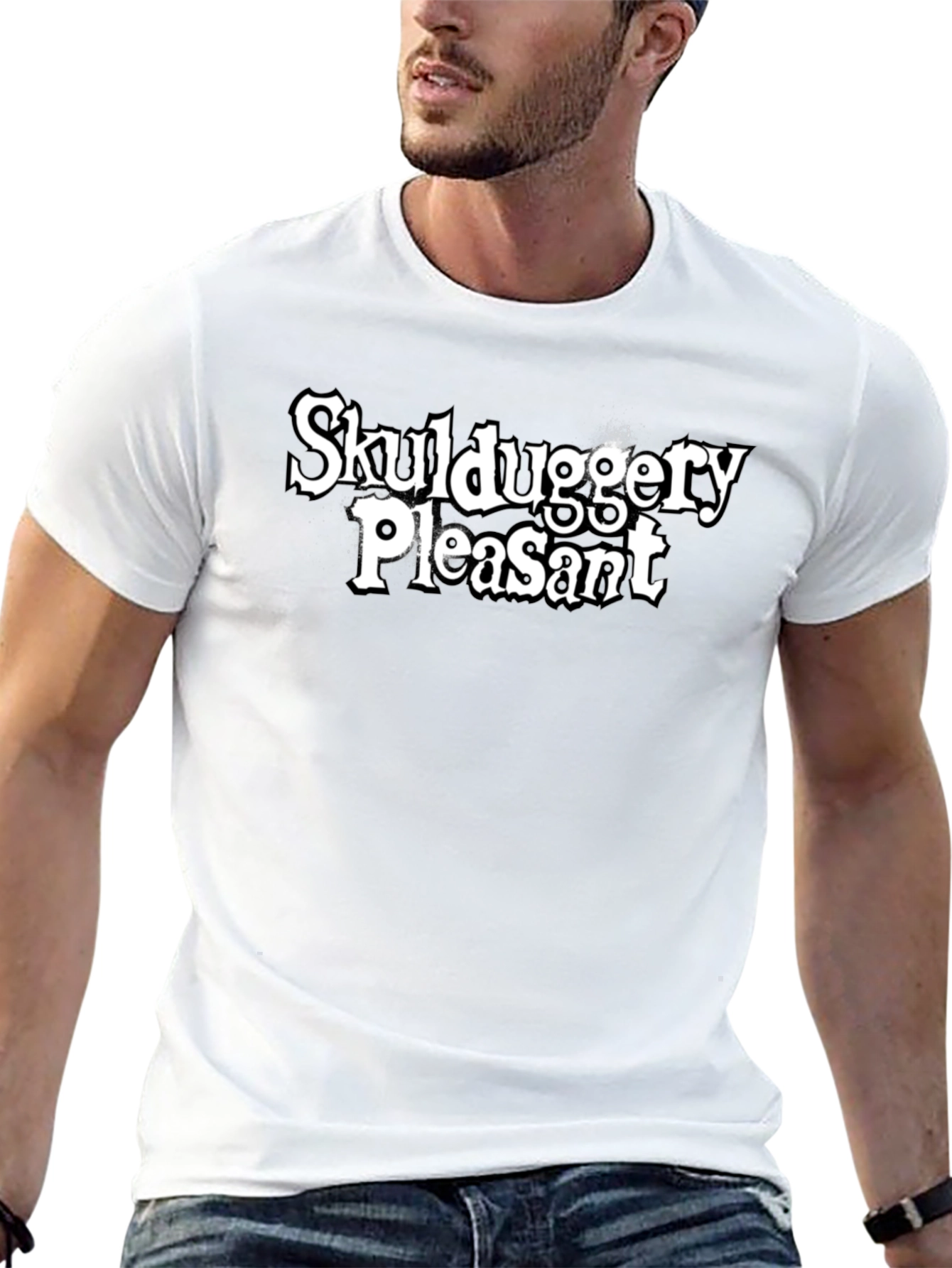 Skulduggery Pleasant Black T-Shirt