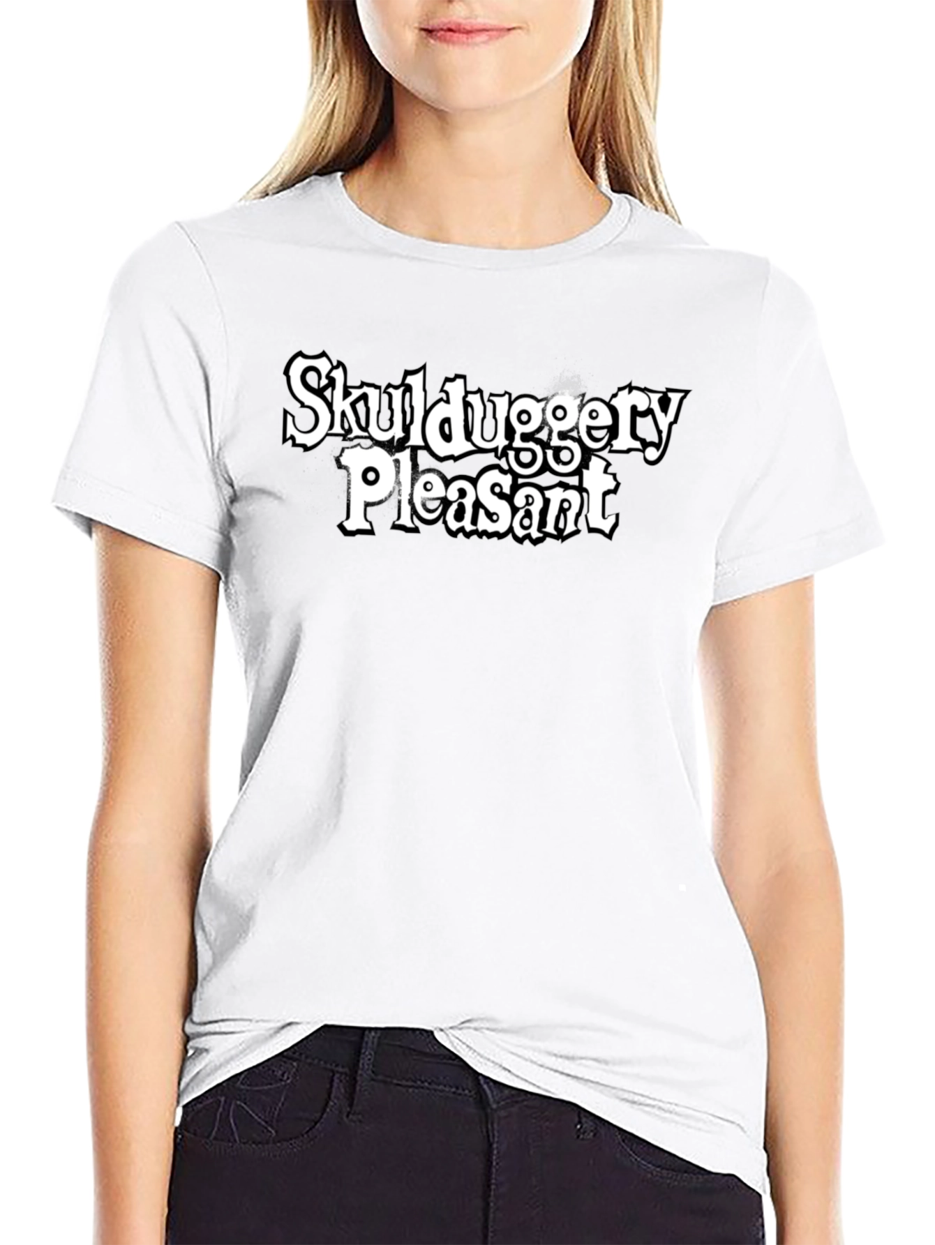 Skulduggery Pleasant Black T-Shirt
