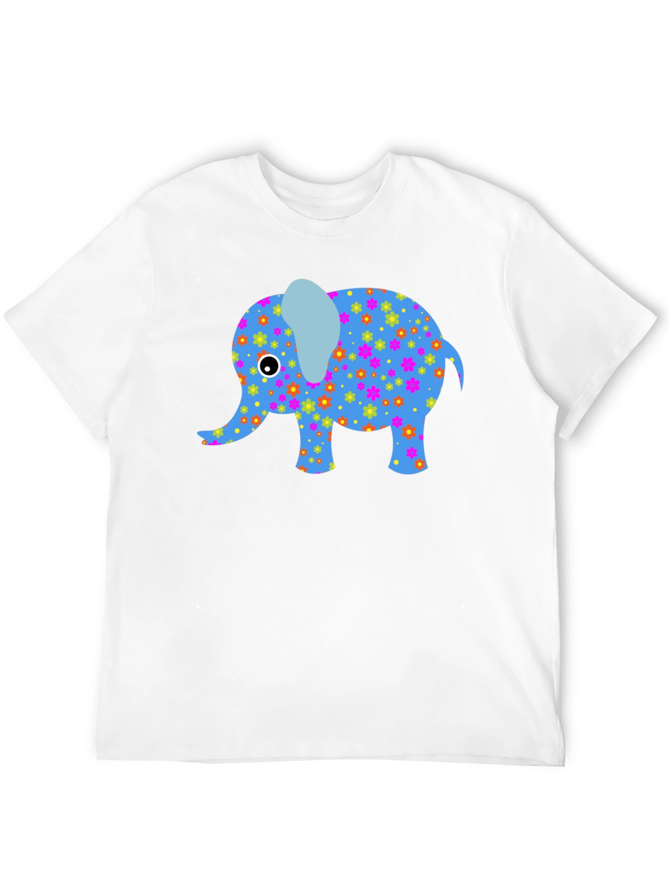 Elephant Graphic Tee - Black