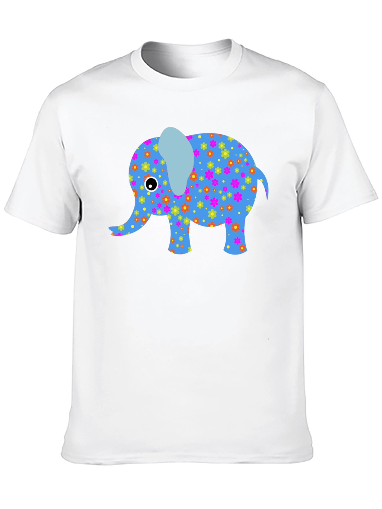 Elephant Graphic Tee - Black