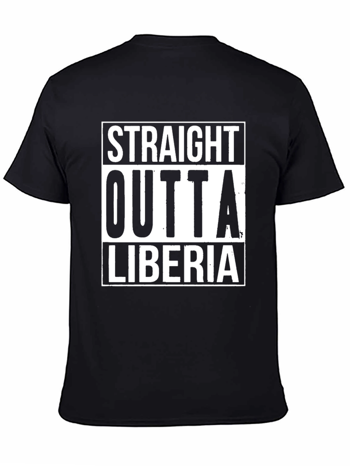 Straight Outta Liberia Graphic Tee
