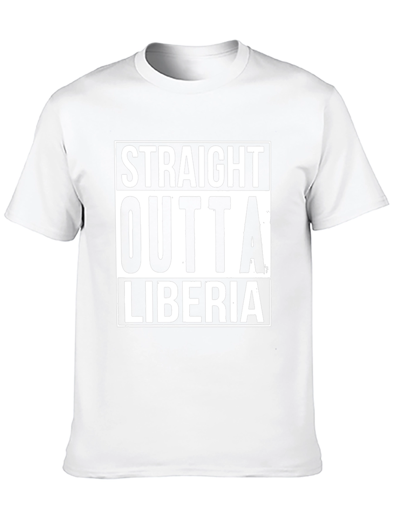 Straight Outta Liberia Graphic Tee