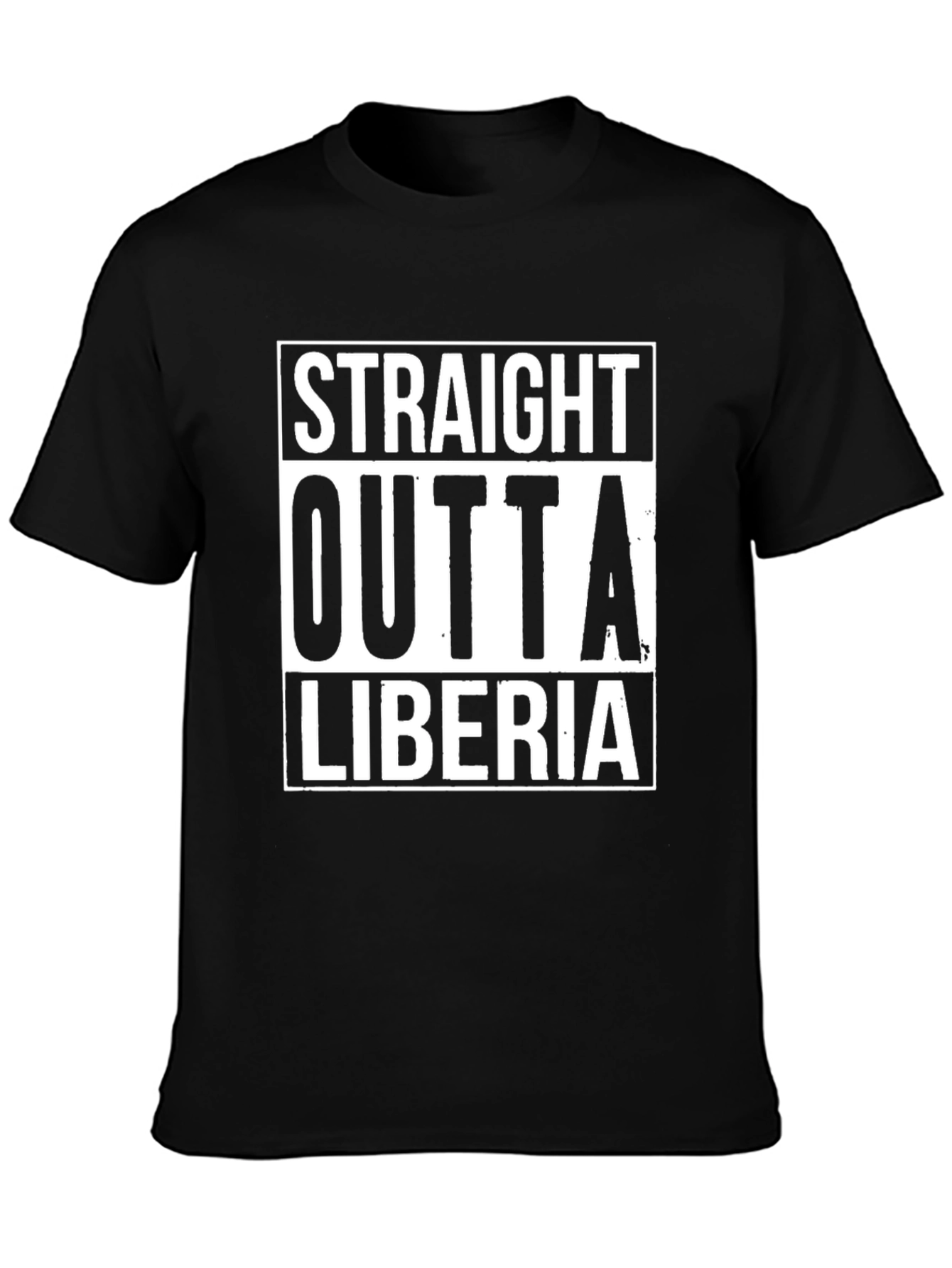 Straight Outta Liberia Graphic Tee