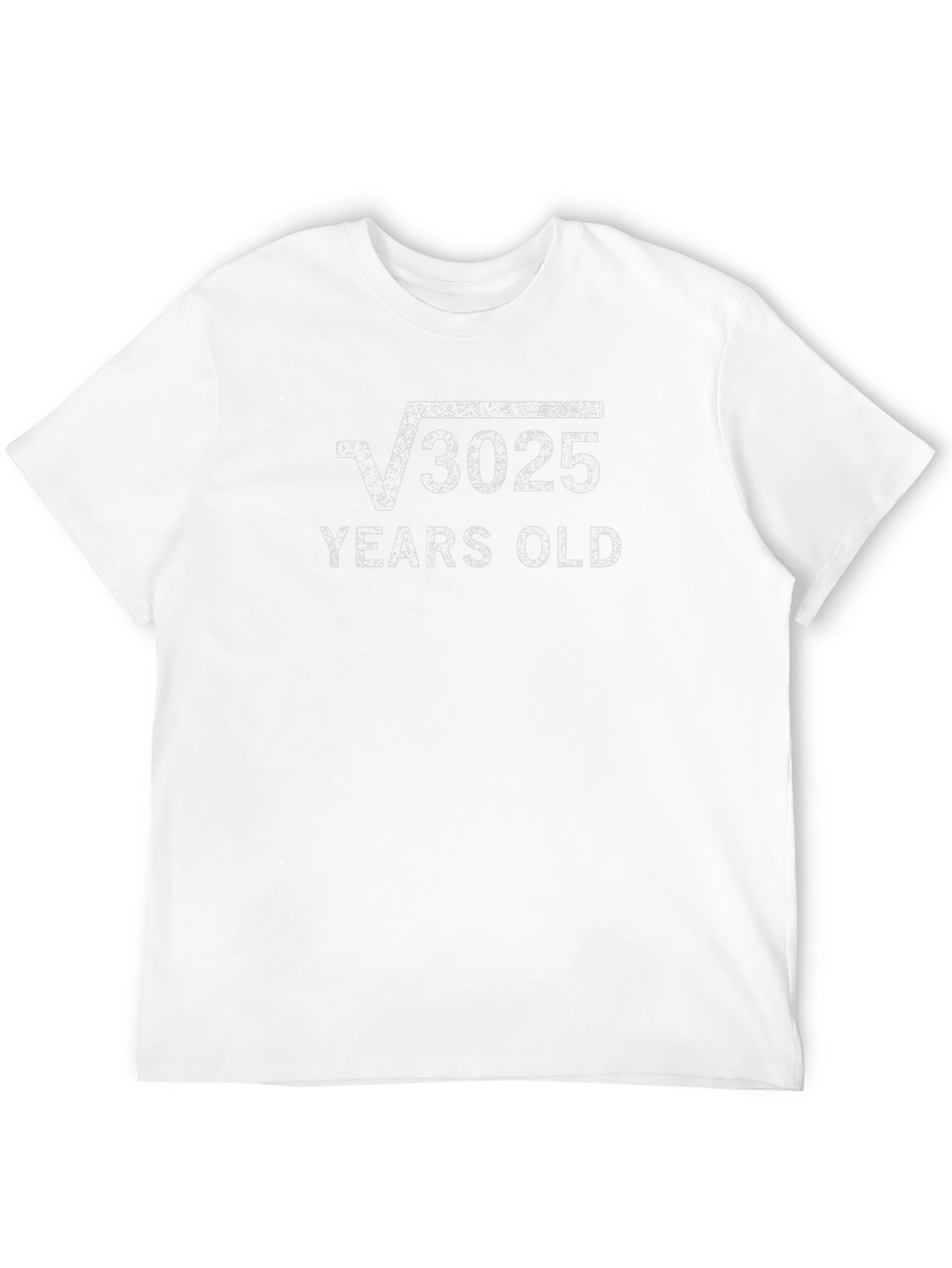 Funny 55th Birthday T-Shirt - Square Root of 3025
