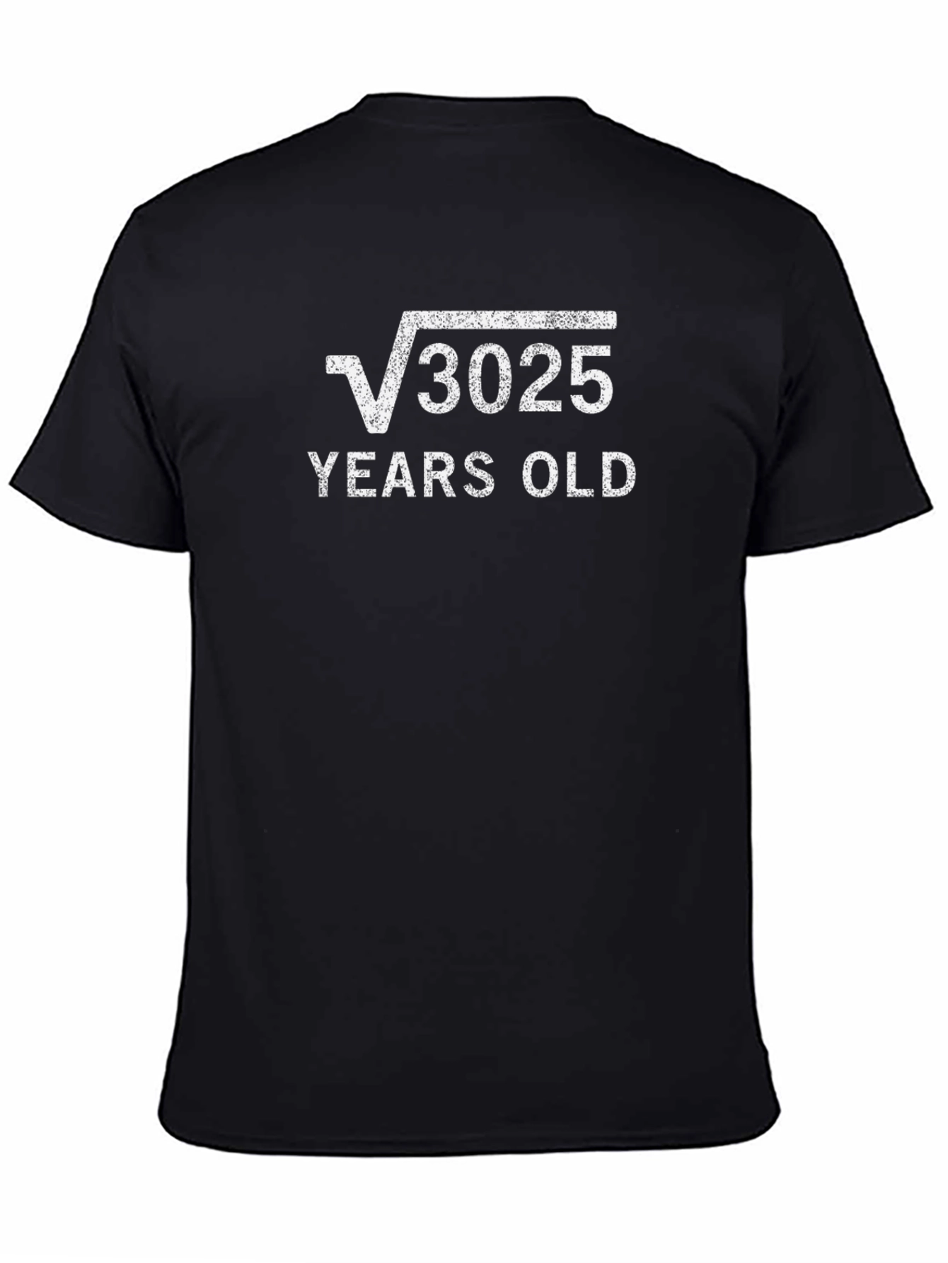 Funny 55th Birthday T-Shirt - Square Root of 3025