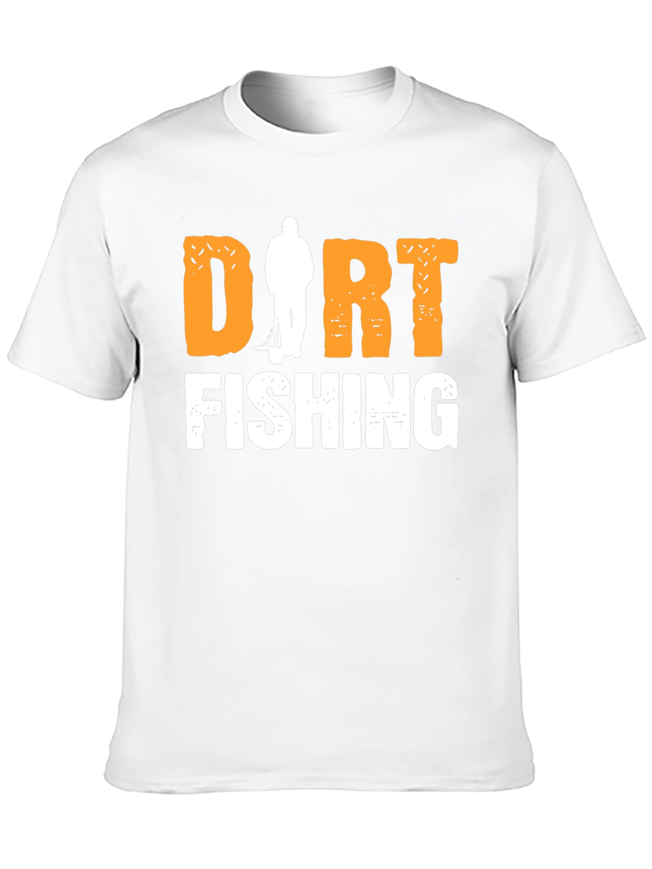 Dirt Fishing Graphic Tee - Metal Detecting Hobby Shirt