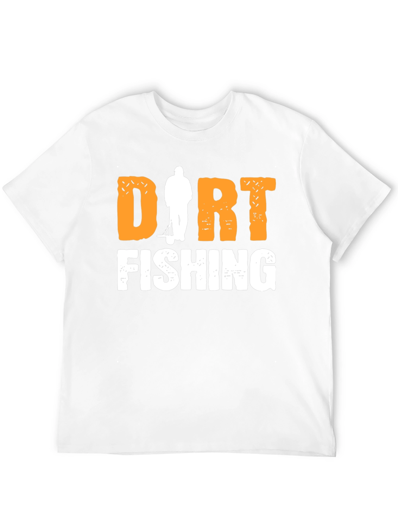 Dirt Fishing Graphic Tee - Metal Detecting Hobby Shirt