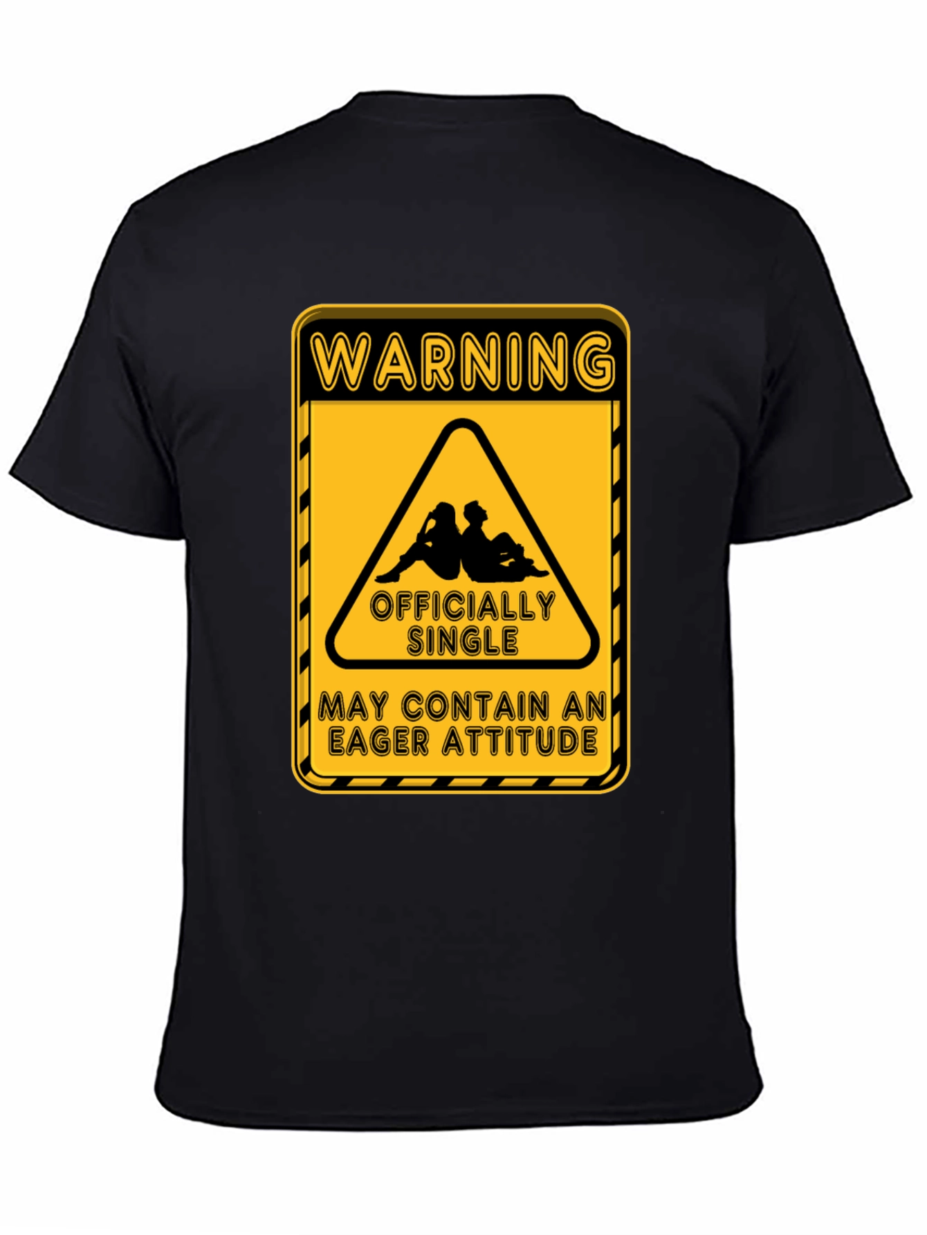 Warning Officially Single T-Shirt