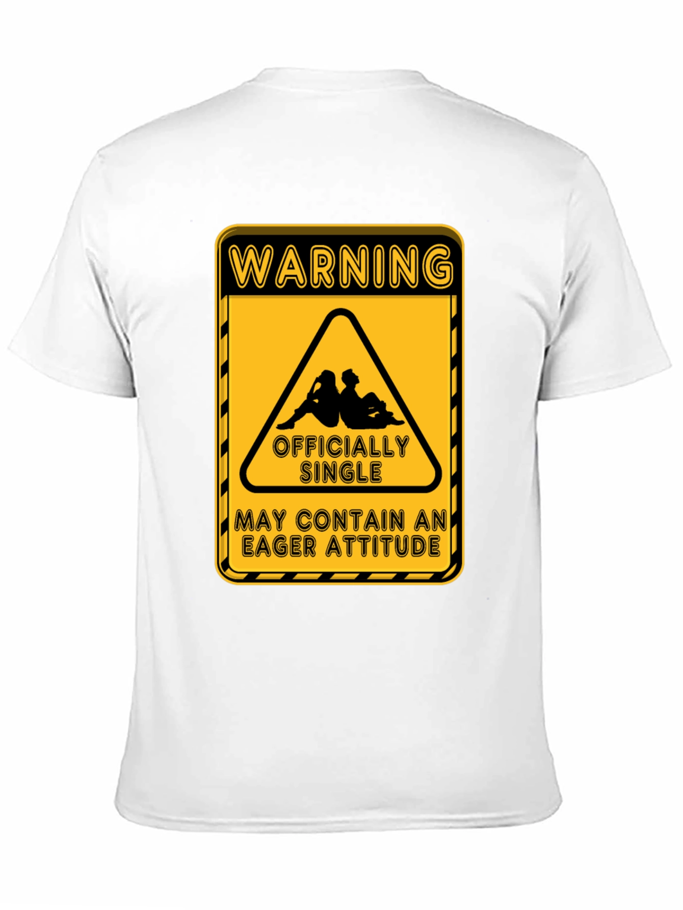 Warning Officially Single T-Shirt