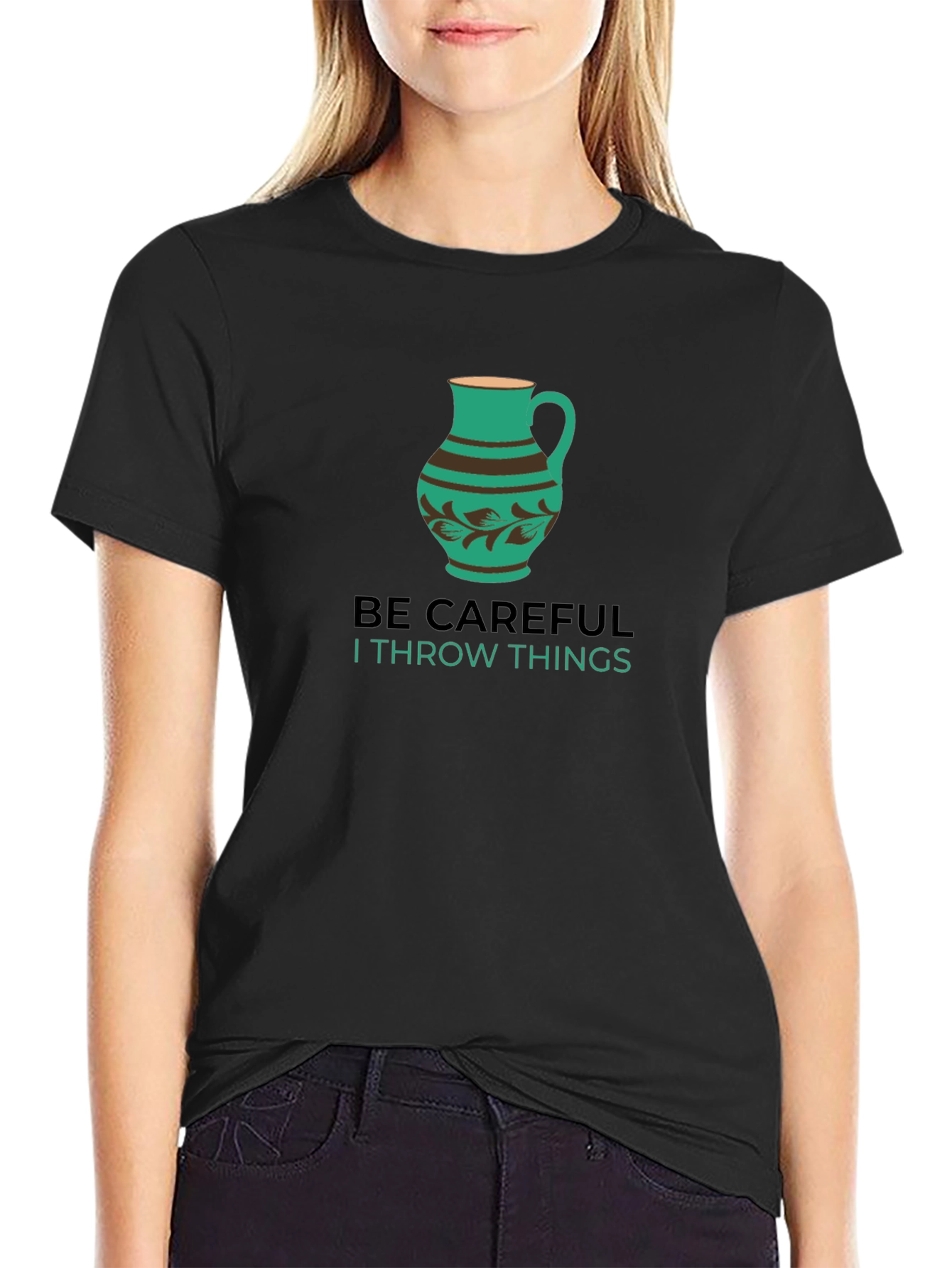 Be Careful Throwing Things T-Shirt