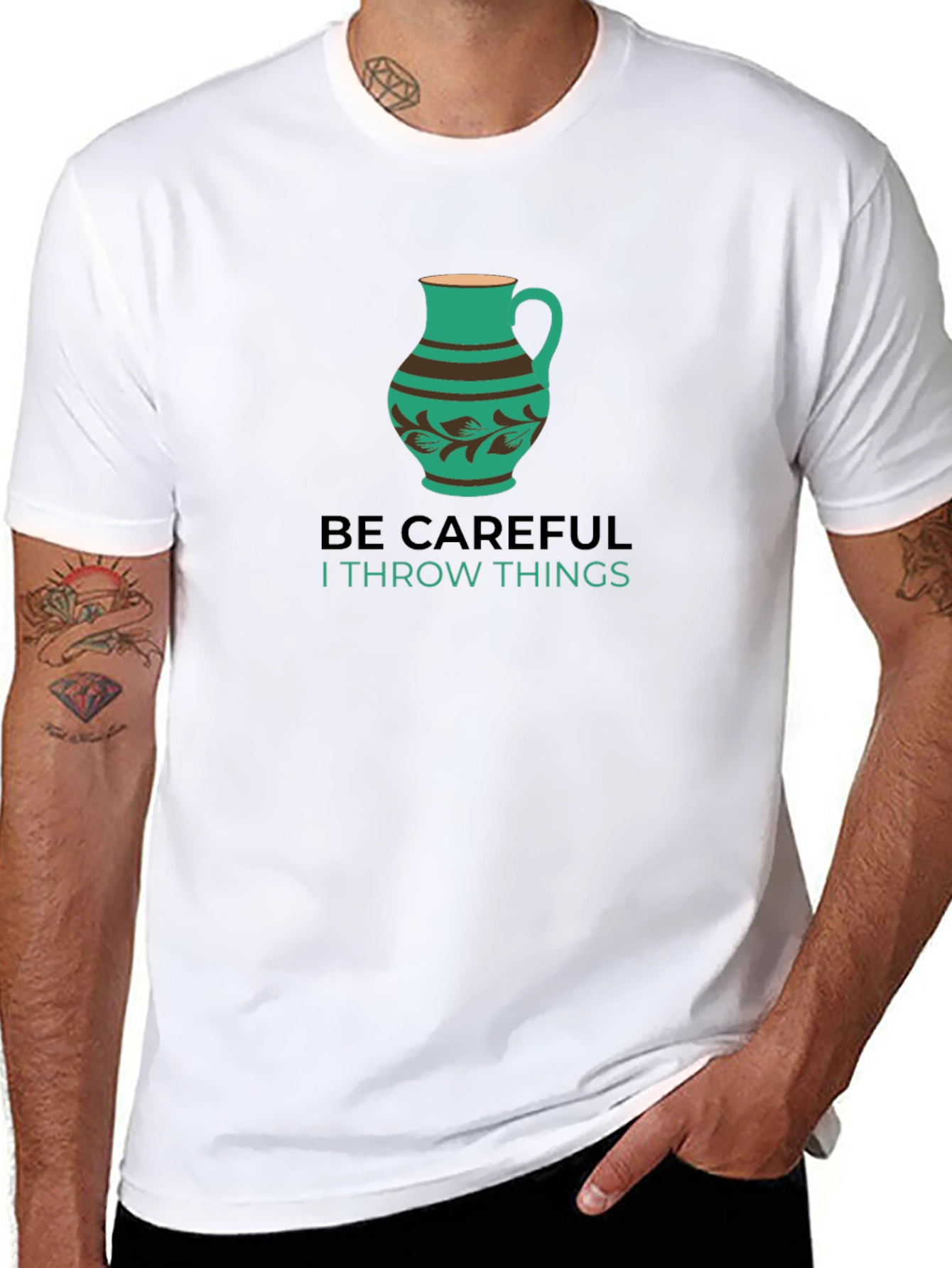 Be Careful Throwing Things T-Shirt