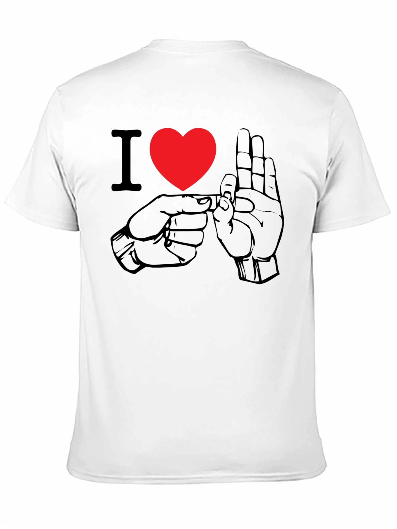 I Love Sign Language Funny T-Shirt