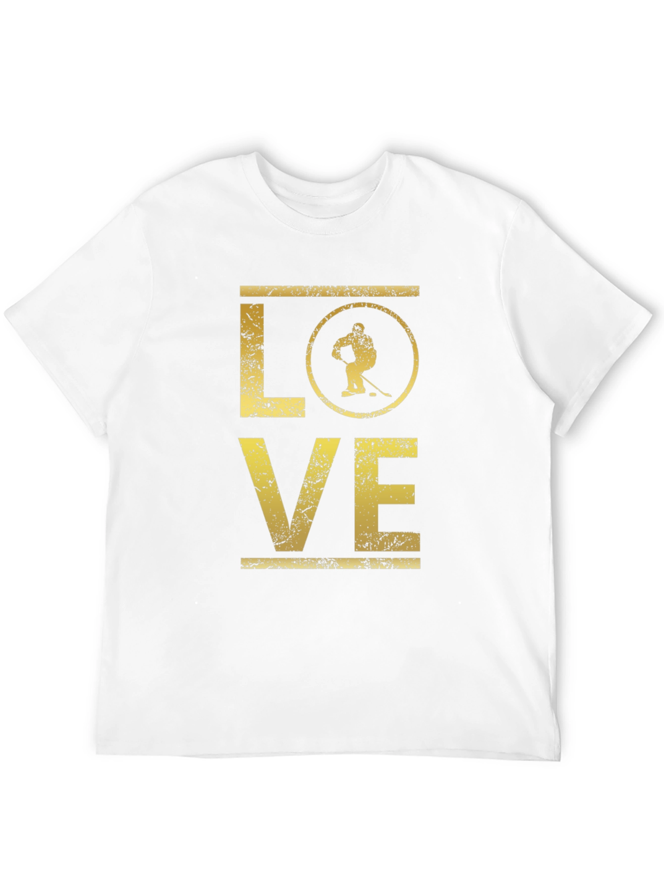 Love Hockey Graphic T-Shirt - Black Tee