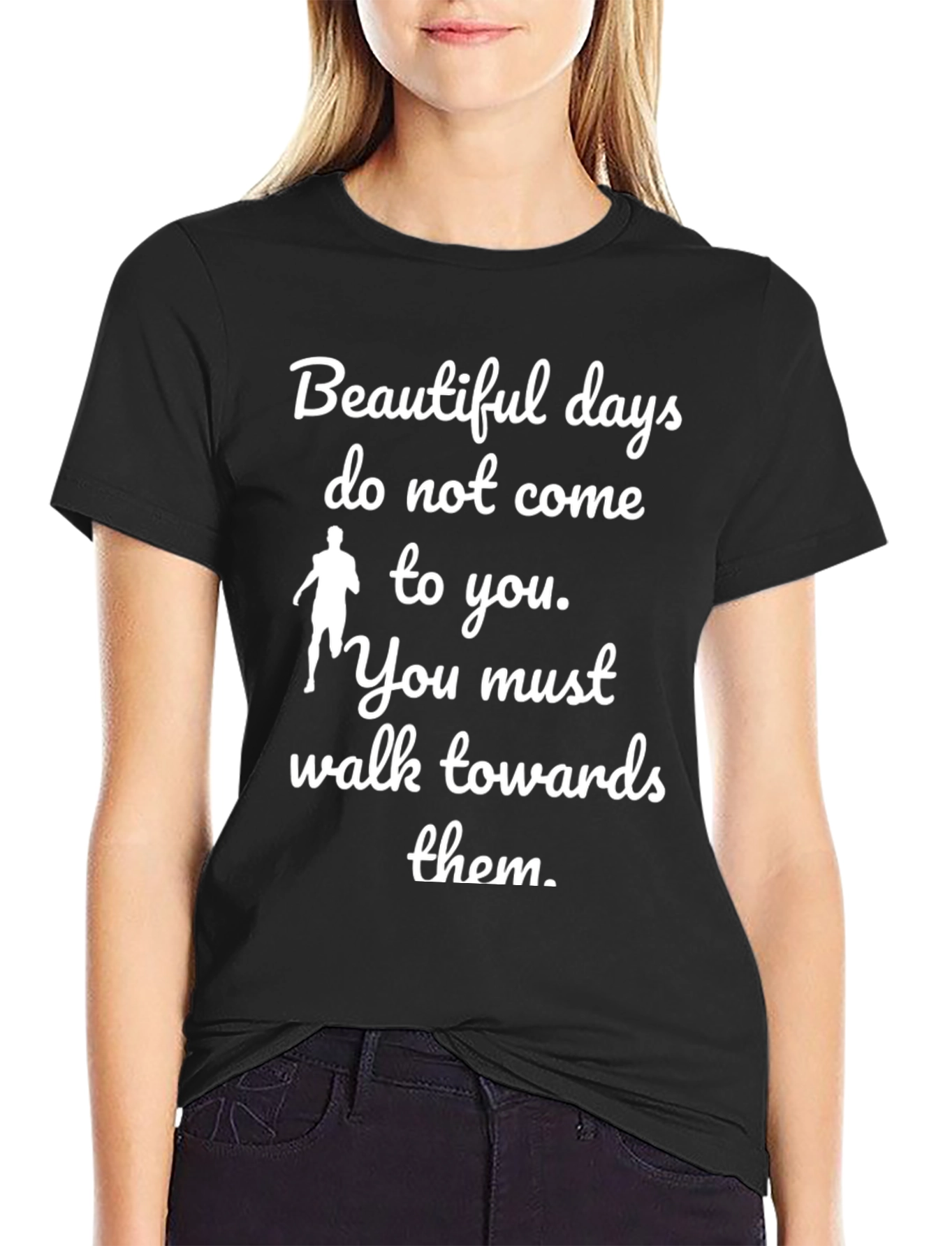 Inspirational Graphic Tee: Beautiful Days Motivational Shirt