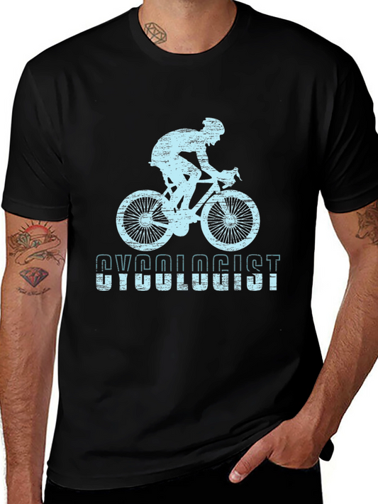 Cyclologist Graphic Tee - Black