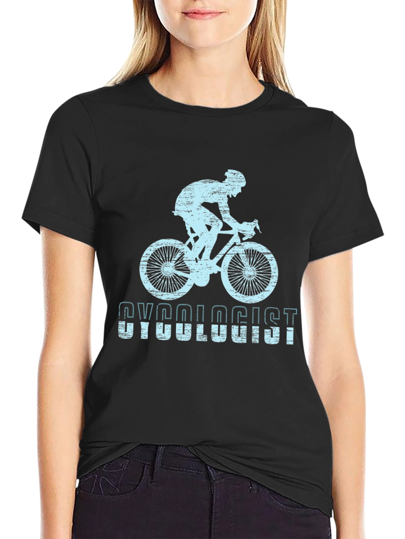 Cyclologist Graphic Tee - Black
