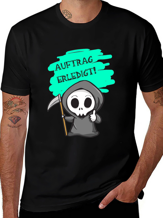 Grim Reaper T-Shirt - Auftrag Erledigt! Humor