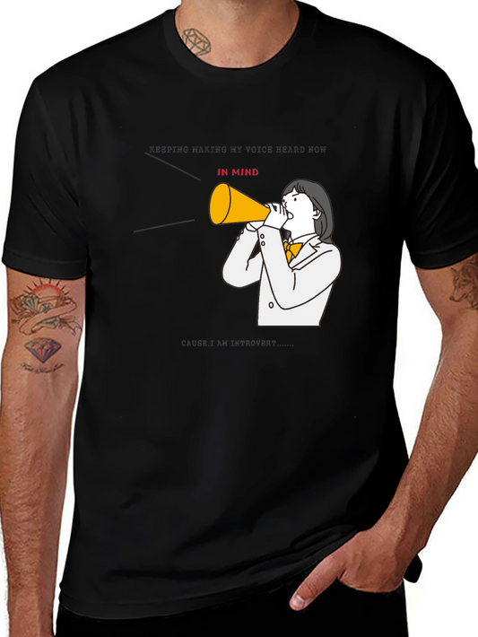 Introvert Voice T-Shirt - Hear My Mind