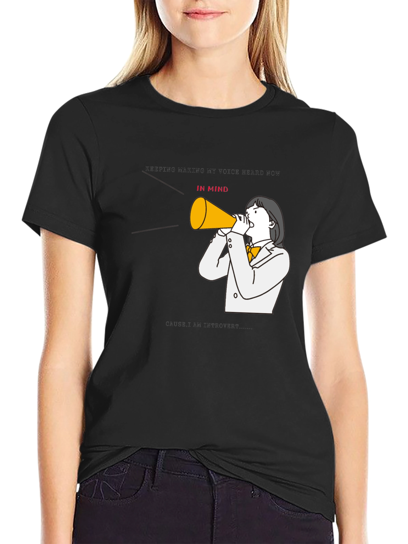 Introvert Voice T-Shirt - Hear My Mind