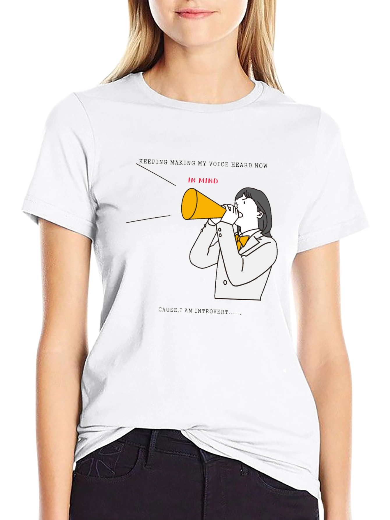 Introvert Voice T-Shirt - Hear My Mind