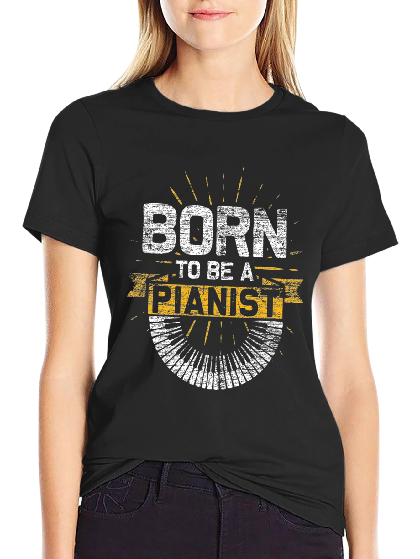 Born to Be a Pianist T-Shirt