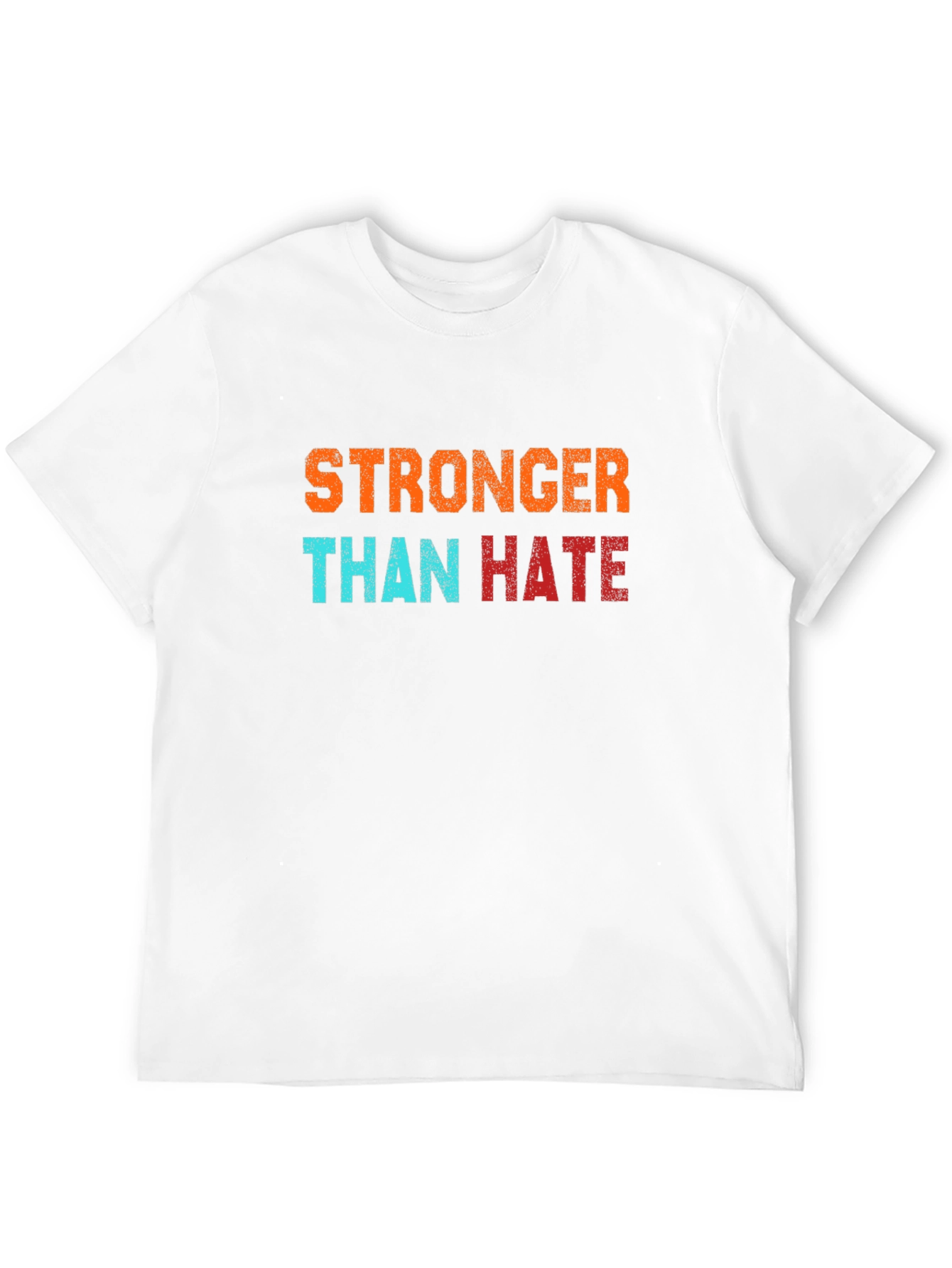 Stronger Than Hate Graphic Tee - Black