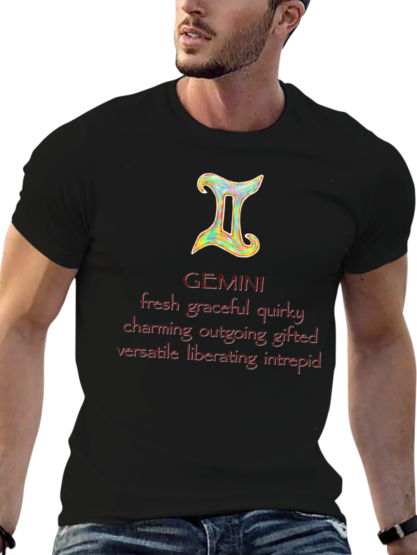 Gemini Zodiac Sign T-Shirt