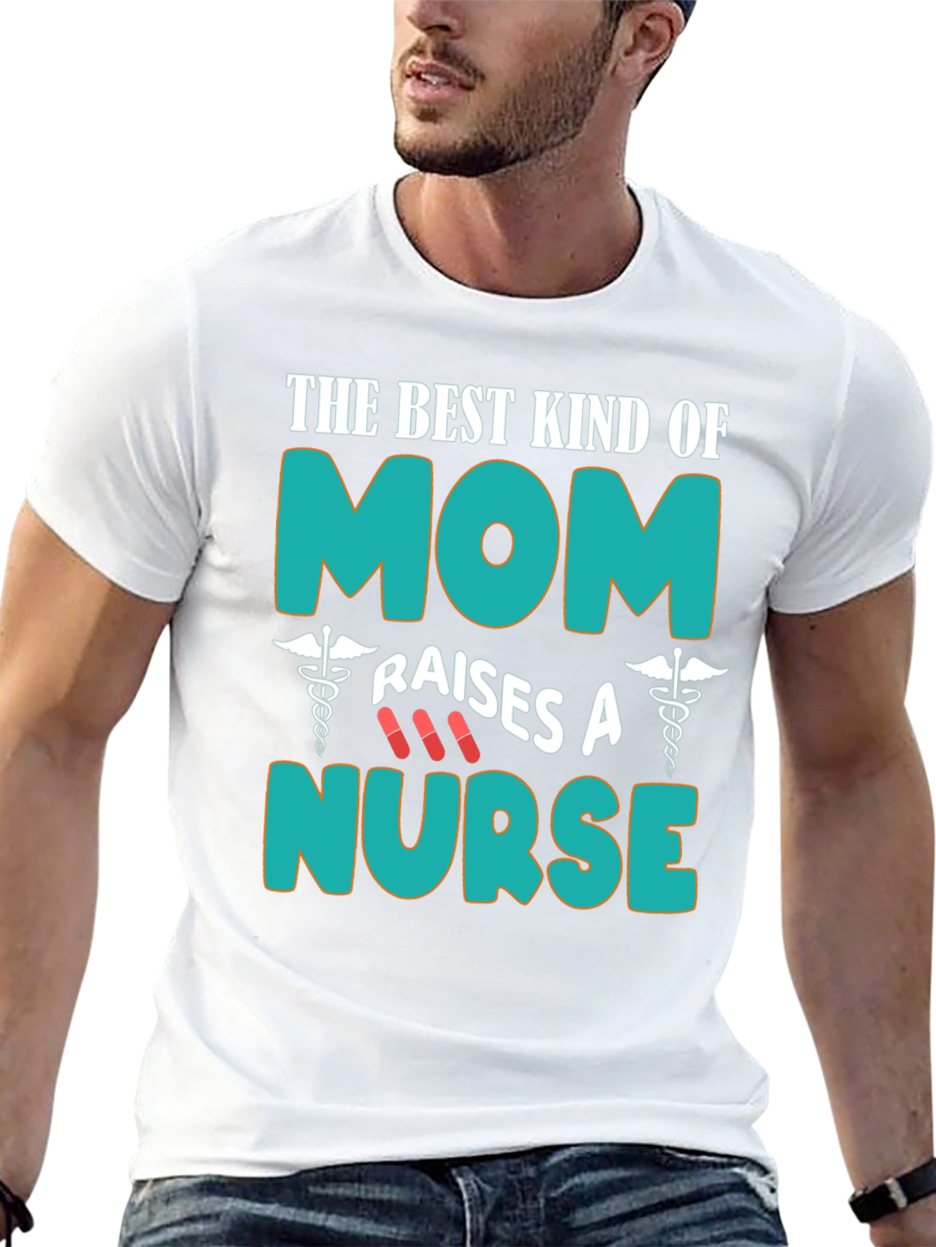 Best Kind of Mom Raises A Nurse T-Shirt