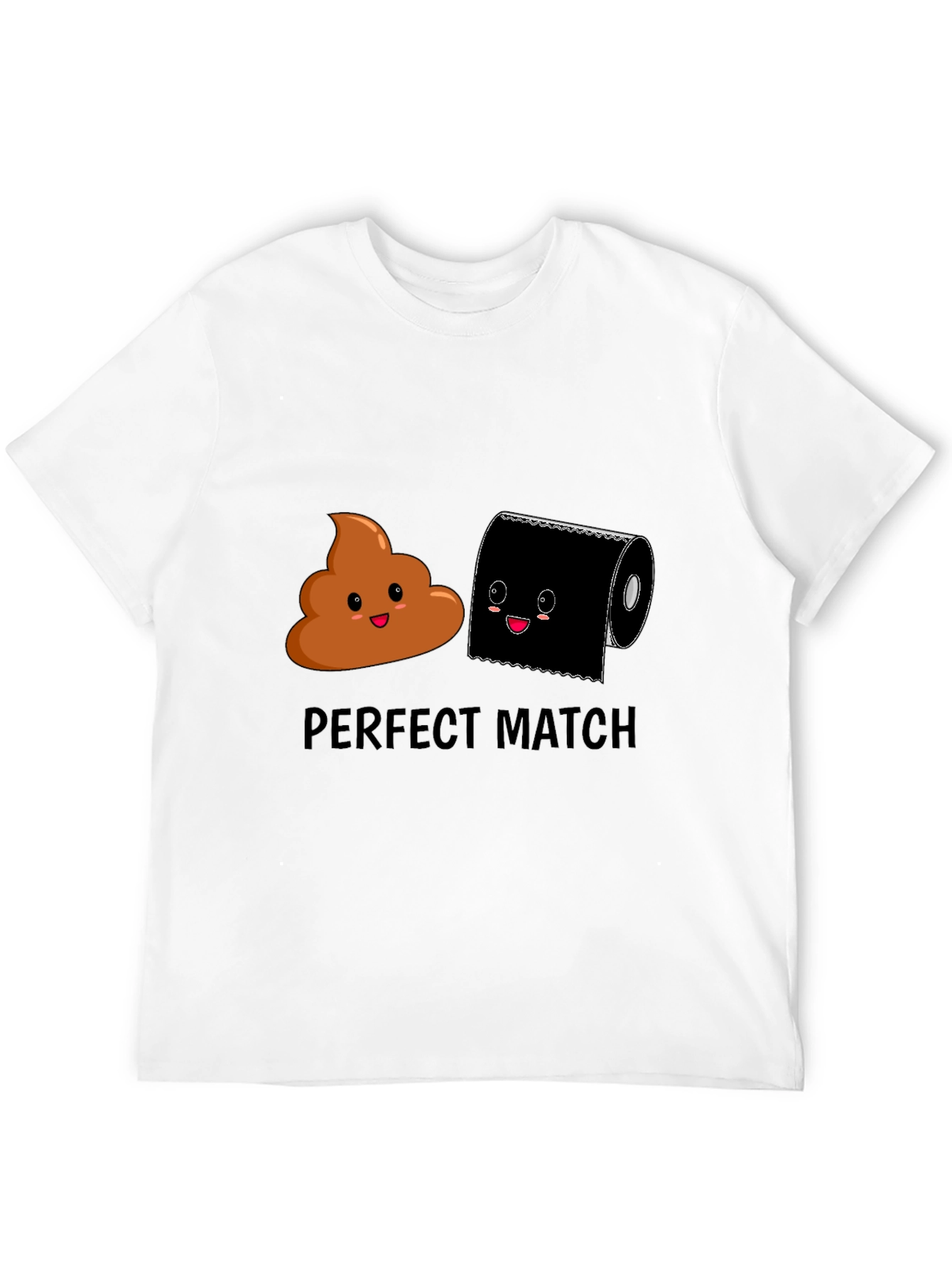Perfect Match Graphic Tee - Humor T-Shirt