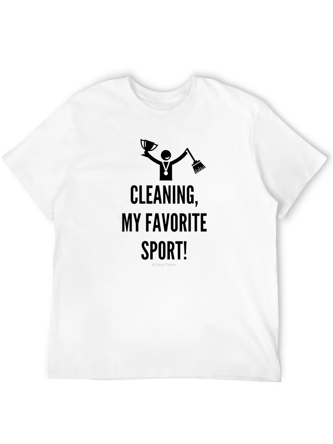 Cleaning is My Favorite Sport T-Shirt