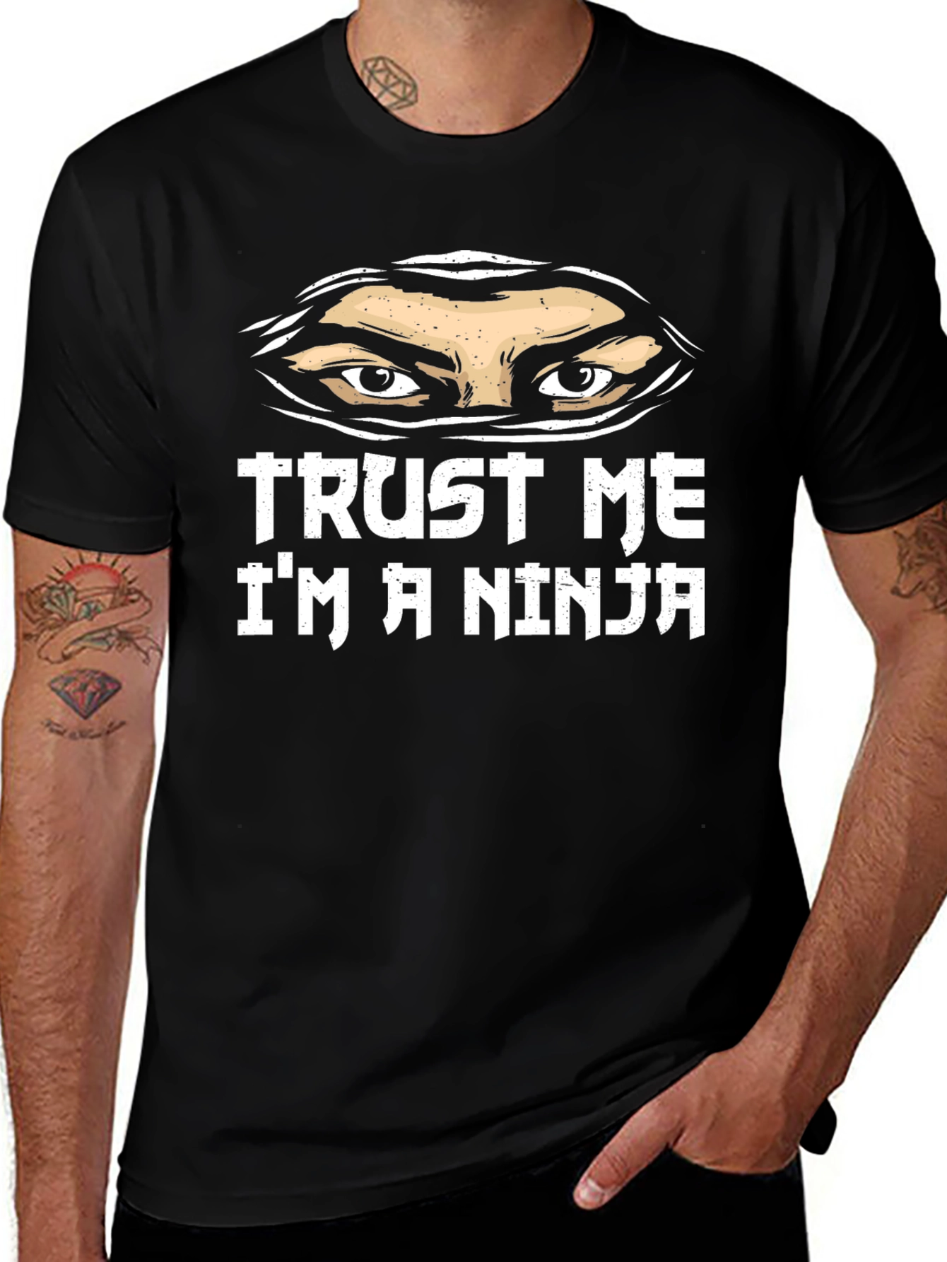 Trust Me Im A Ninja Graphic Tee
