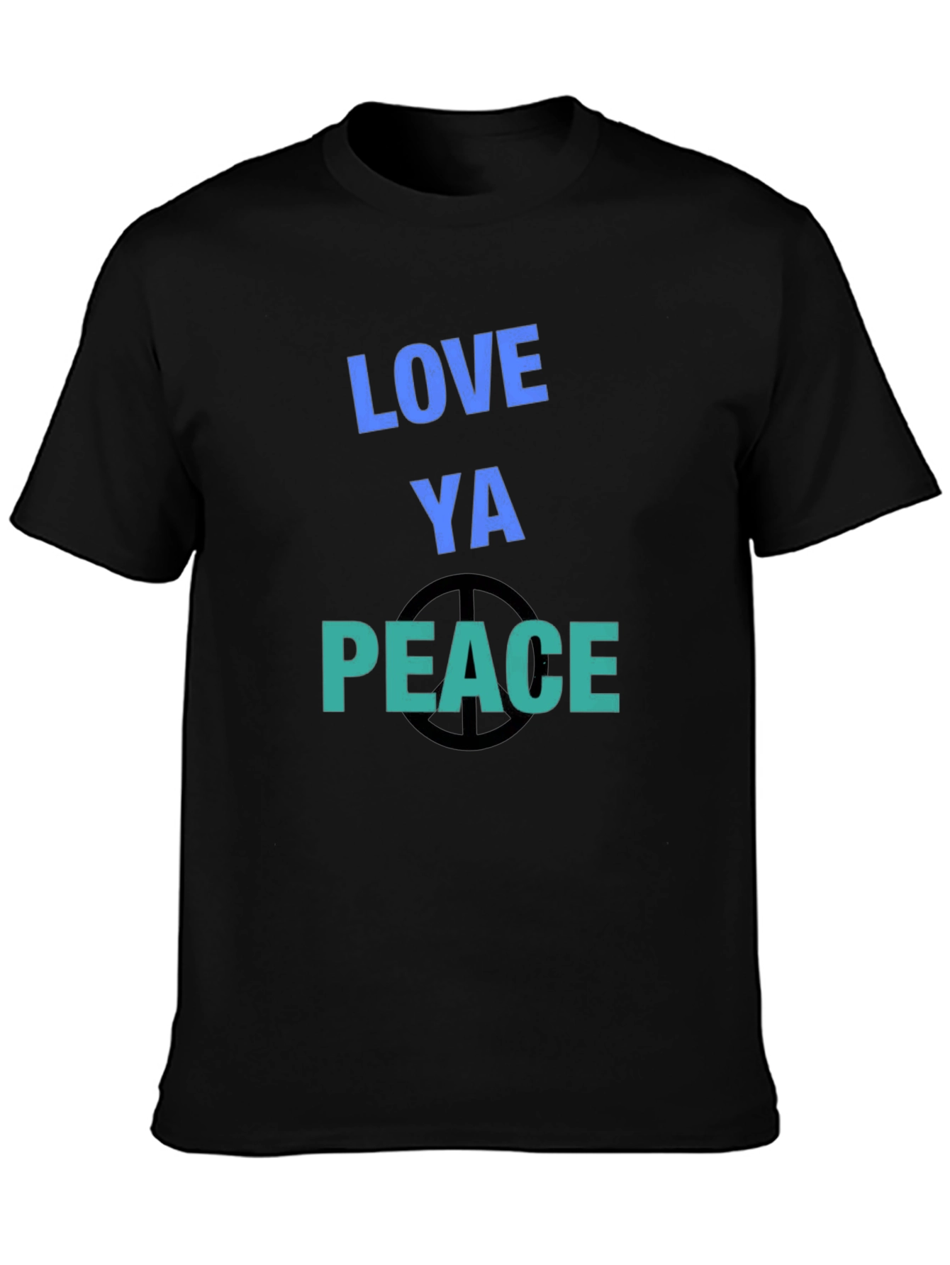 Love Ya Peace T-Shirt - Casual Graphic Tee
