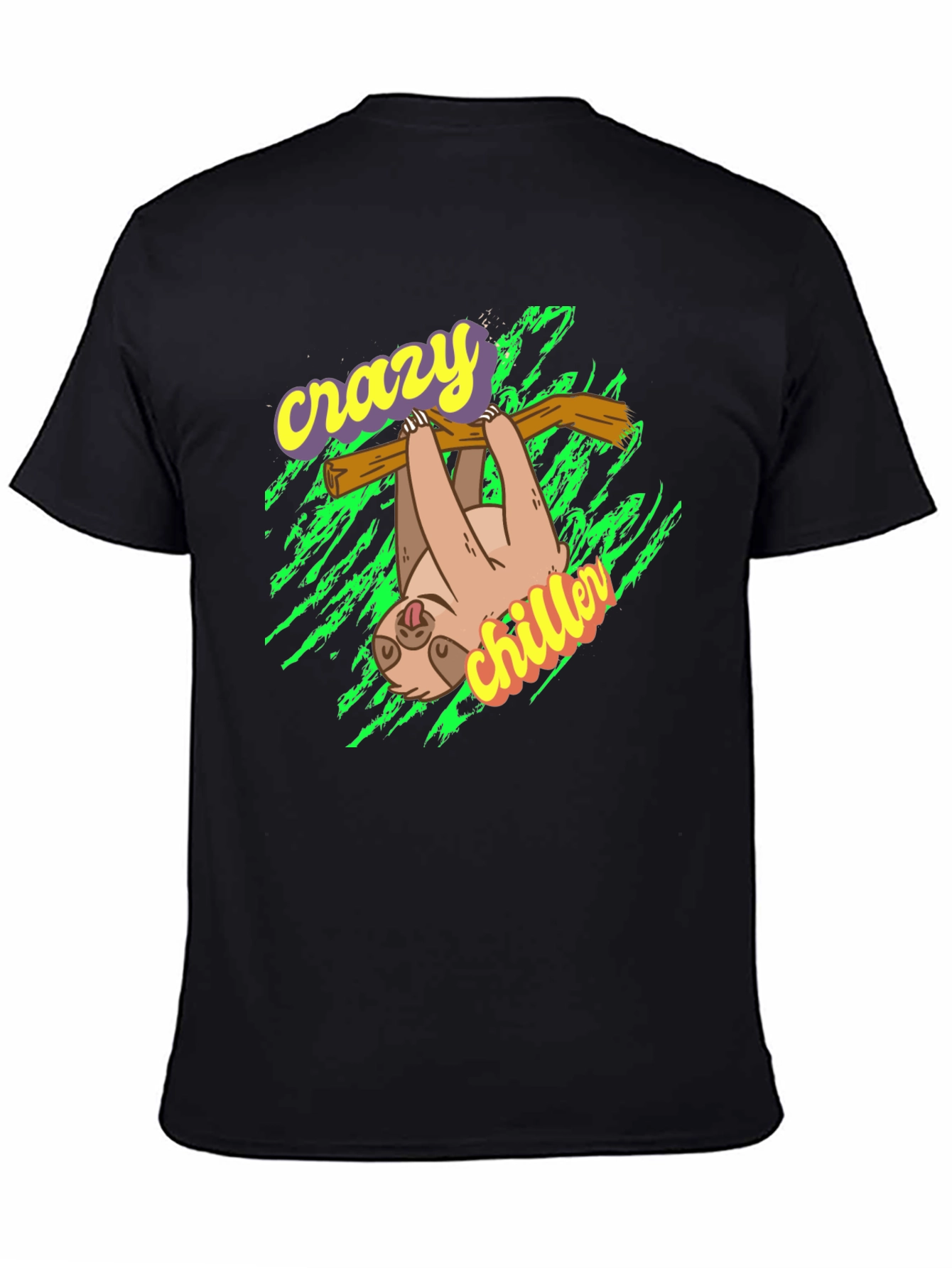 Crazy Chiller Sloth Graphic Tee