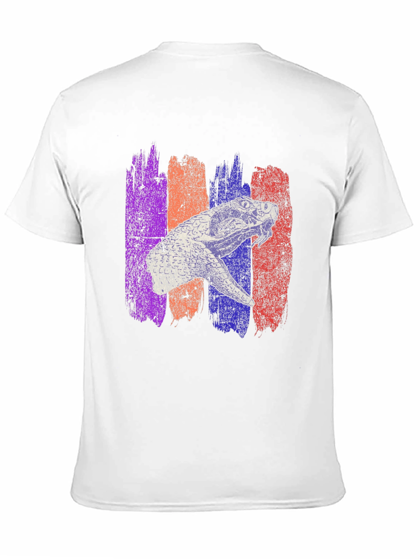 Retro Dinosaur Graphic Print Mens Black T-Shirt