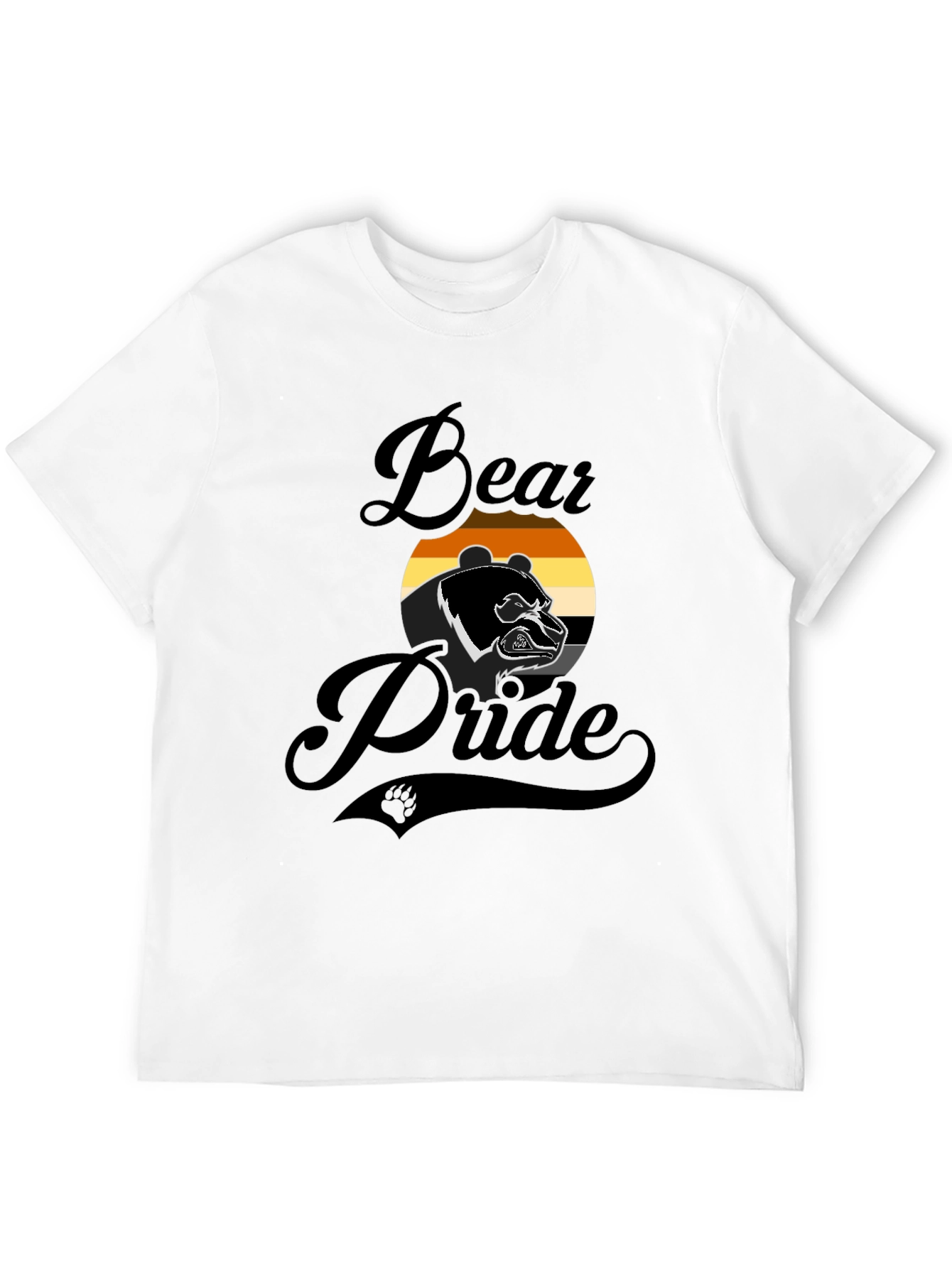 Bear Pride T-Shirt - Black