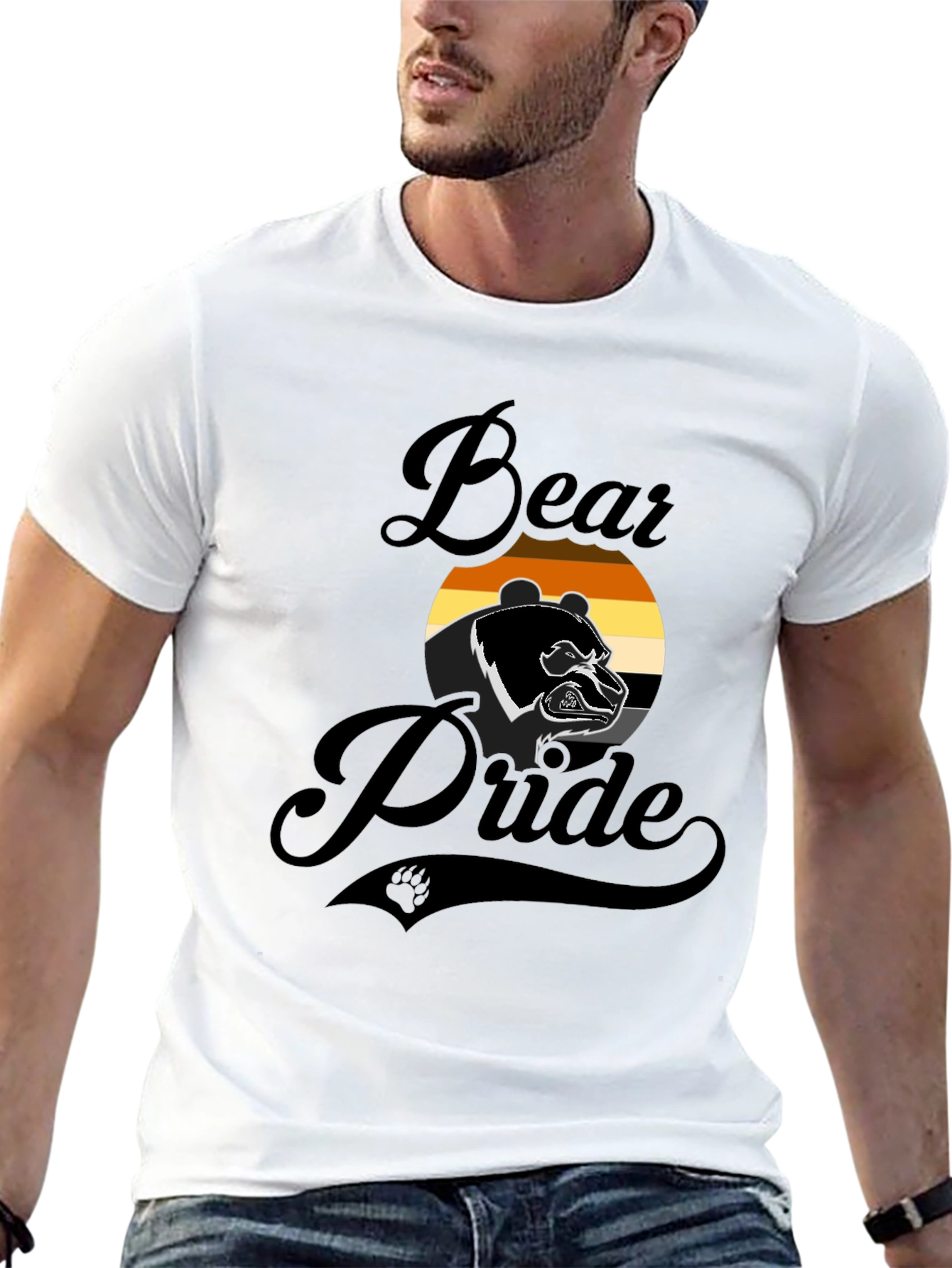 Bear Pride T-Shirt - Black