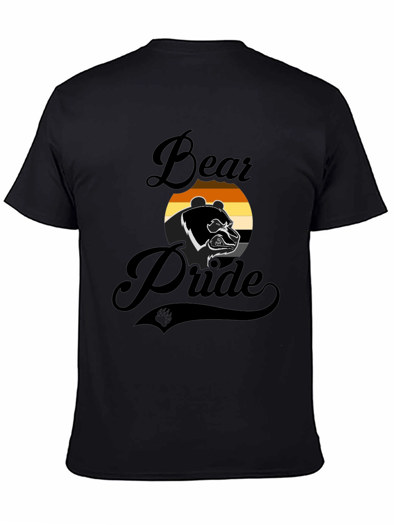 Bear Pride T-Shirt - Black