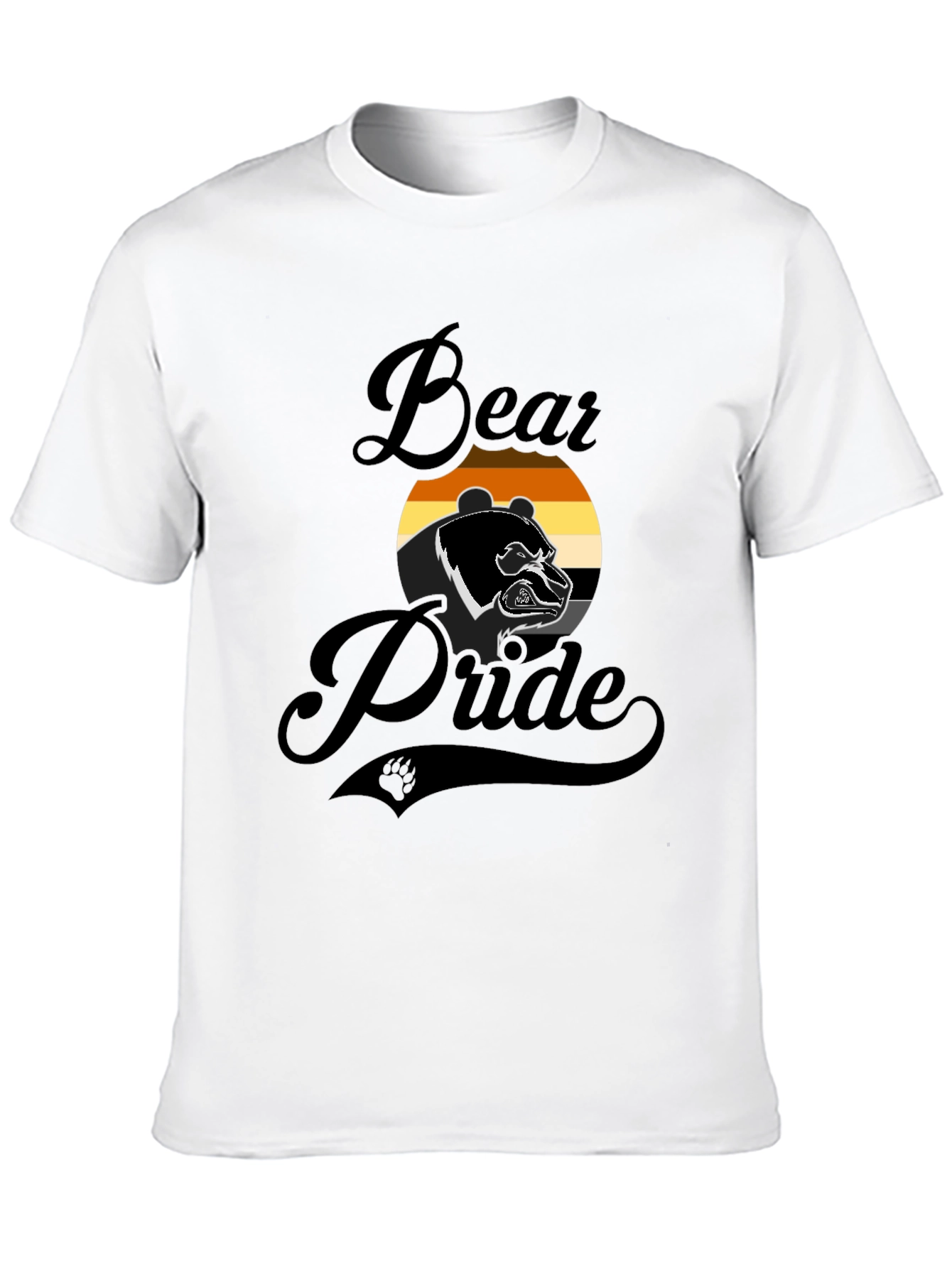 Bear Pride T-Shirt - Black