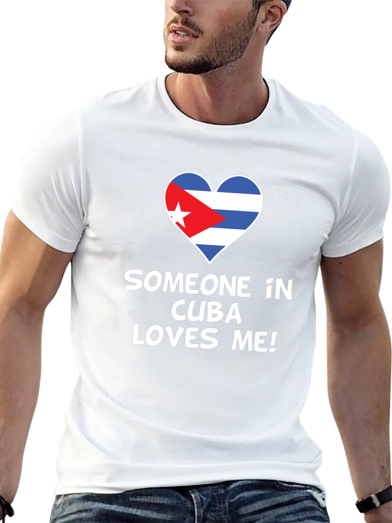 Cuba Loves Me Black T-Shirt