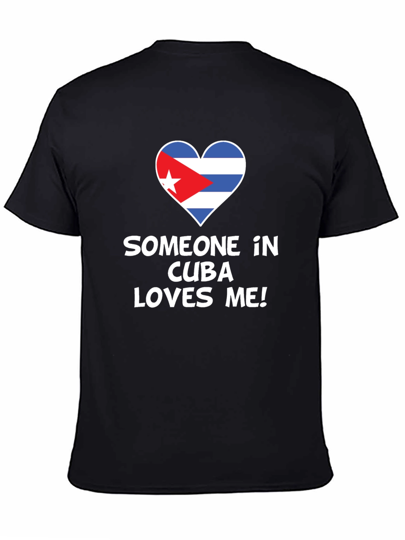 Cuba Loves Me Black T-Shirt