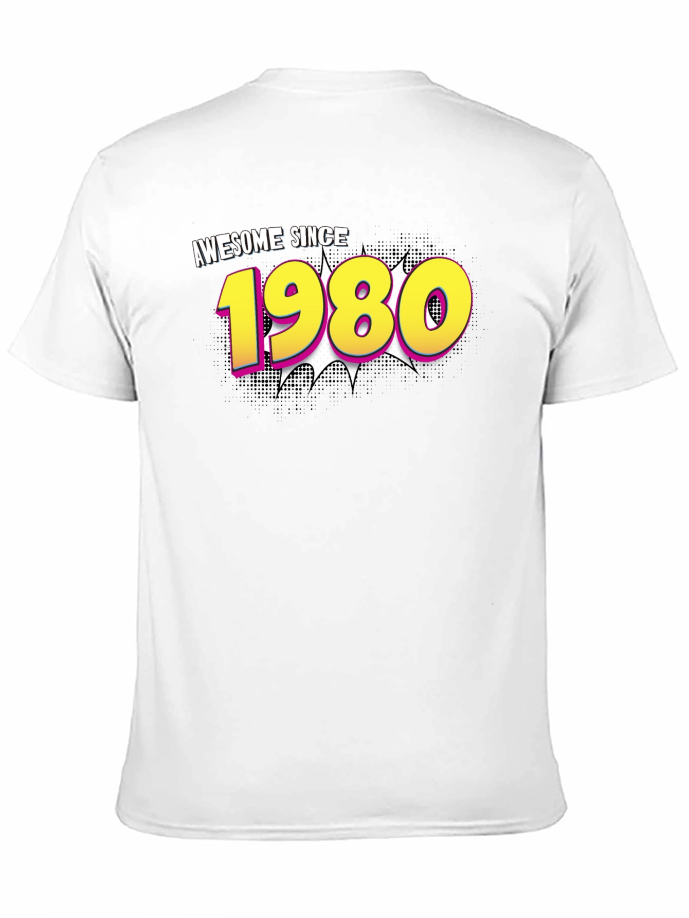 Awesome Since 1980 Black T-Shirt